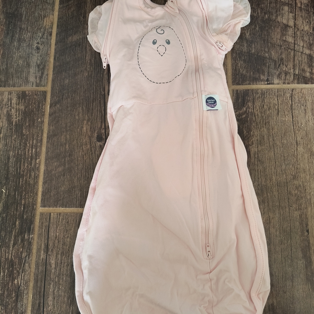 Nested Bean Light Pink Baby Sleep Sack
